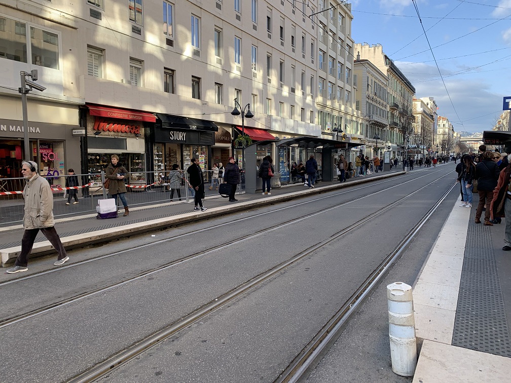 Jean Medecin Overground Tram Stop
