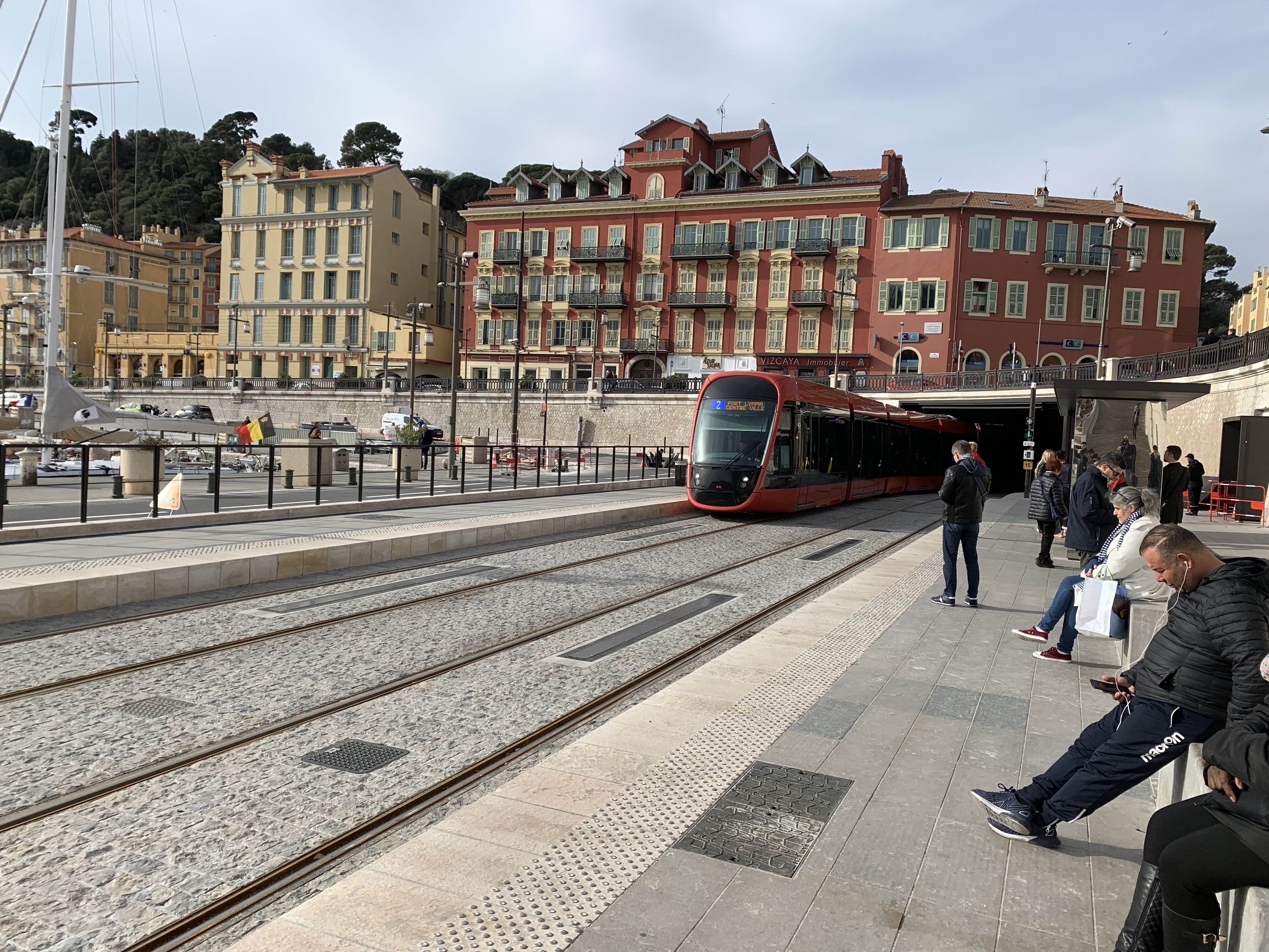 Port Lympia Tram Stop